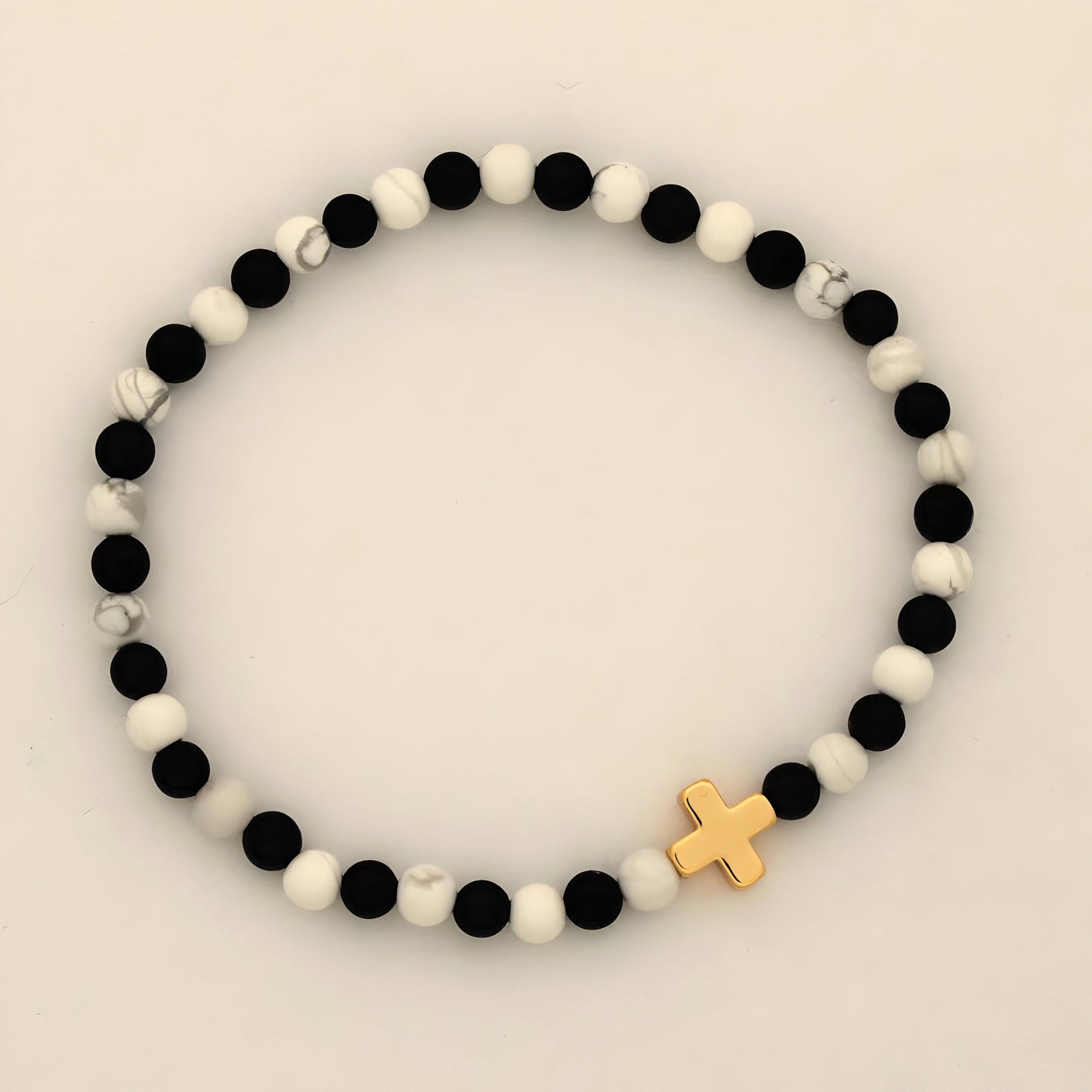 Venice 14k Cross Bracelet