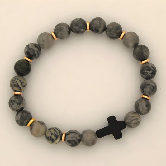 Retro Cross Bracelet